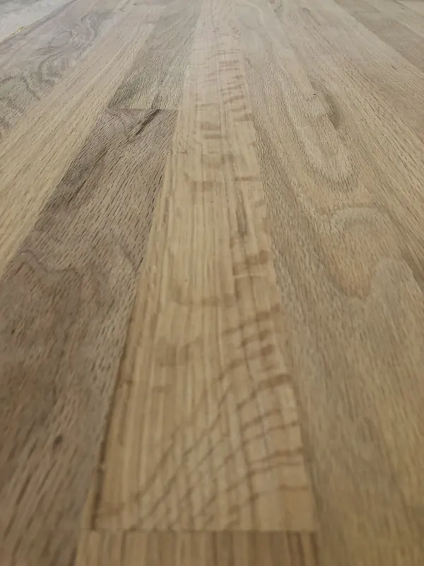 Smooth pale oak boards photographed straight down