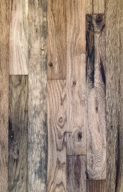 Silver-grey weathered reclaimed boards